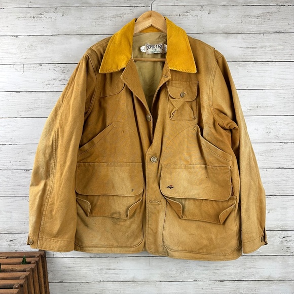 RedHead Other - vintage 1950s duck hunting RED HEAD  brown L-xl cotton 44 sportsman BONE DRY‎